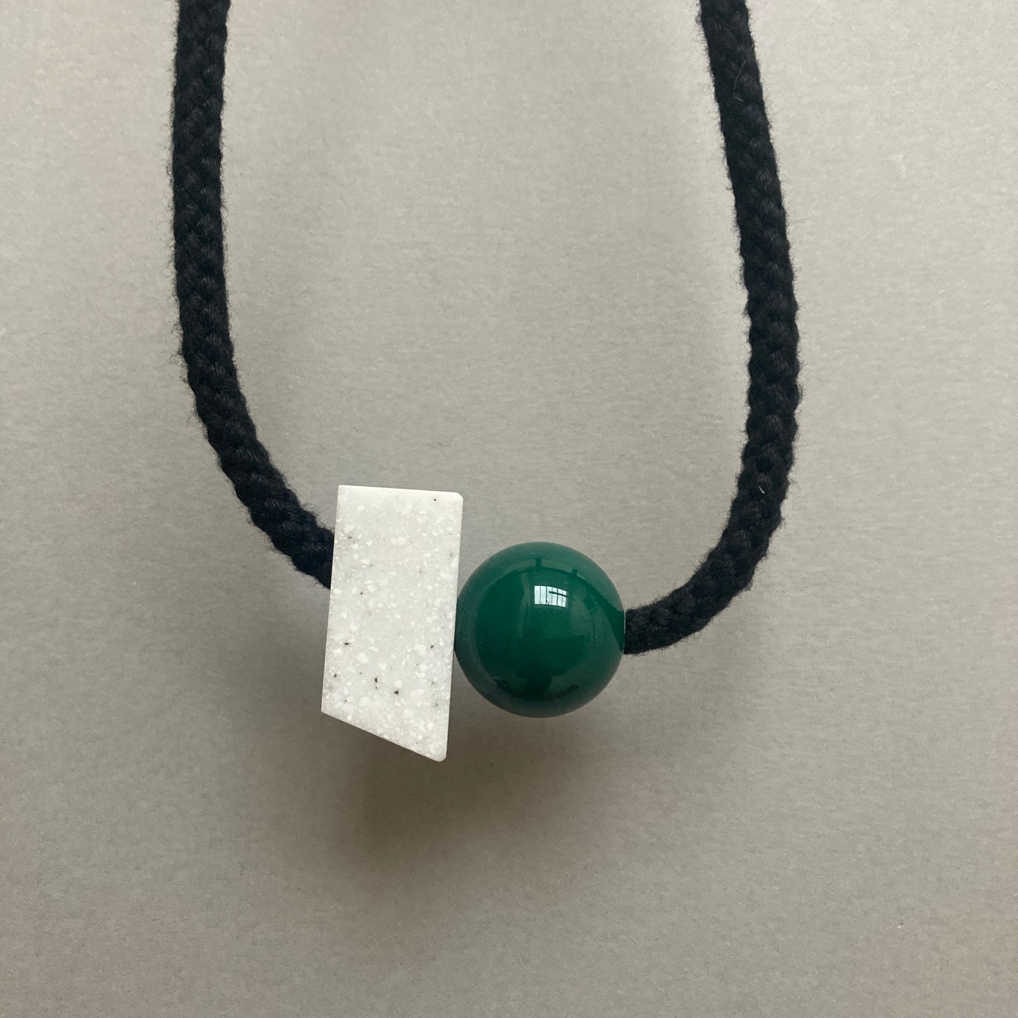 Small sample necklace Green