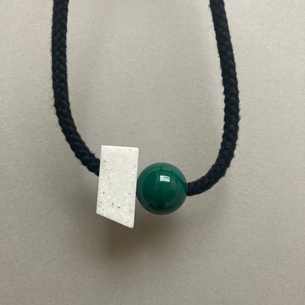 Small sample necklace Green